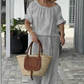 Hot Pick 70%OFF⏰Drawstring Top & Pants✨Women's Loungewear Set, Casual Daily Style