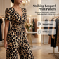 🎁New arrival 70% OFF💥Leopard Print V-Neck Wide-Leg Jumpsuit