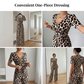 🎁New arrival 70% OFF💥Leopard Print V-Neck Wide-Leg Jumpsuit