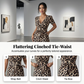 🎁New arrival 70% OFF💥Leopard Print V-Neck Wide-Leg Jumpsuit