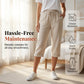 ⏳Time-Limited 60% OFF! 👖⏰Women’s Casual Cotton Linen Capris– Breathable, Comfortable & Effortlessly Chic 🌿✨