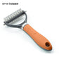 🐾 50% OFF NOW! 🧹 Double-Sided Self-Cleaning Pet Grooming Brush – Removes Loose Fur, Massages Skin & Reduces Shedding for Dogs & Cats 🐶