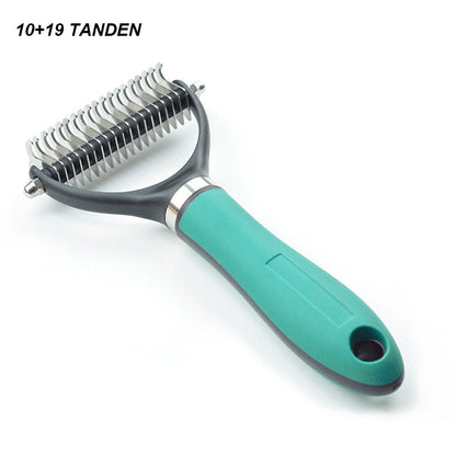 🐾 50% OFF NOW! 🧹 Double-Sided Self-Cleaning Pet Grooming Brush – Removes Loose Fur, Massages Skin & Reduces Shedding for Dogs & Cats 🐶
