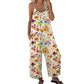 Hot Sale 70% OFF✨Floral Print Wide Leg Jumpsuit🎀Vacation Style Dress