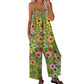 Hot Sale 70% OFF✨Floral Print Wide Leg Jumpsuit🎀Vacation Style Dress