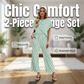 New Arrival 70% OFF🎀Striped Loungewear 2-Piece✨Women's Relaxed Lounge Set
