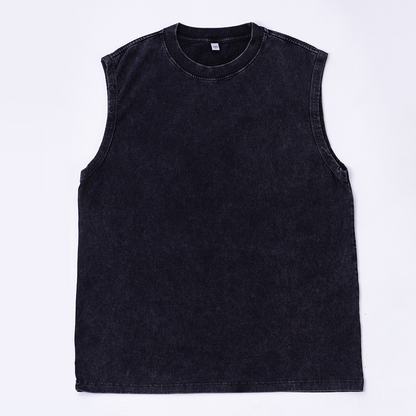 Men's Vintage Wash Sleeveless Tank Top