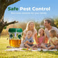 Hot Sale 60% OFF✨Solar Powered Hanging Wasp Trap✨Outdoor Wasp Catcher, Eco-Friendly No Electricity