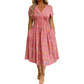 Summer New Arrival🌸Women's V-Neck Floral Print Dress with Twist Waist👗✨