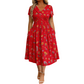 Summer New Arrival🌸Women's V-Neck Floral Print Dress with Twist Waist👗✨