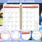 🐮 2026-2030 Calendar 📅  - From January 2026 to December 2030, 5-year calendar, cartoon Highland cow themed cover design, annual calendar planning, month labels, 60-month calendar