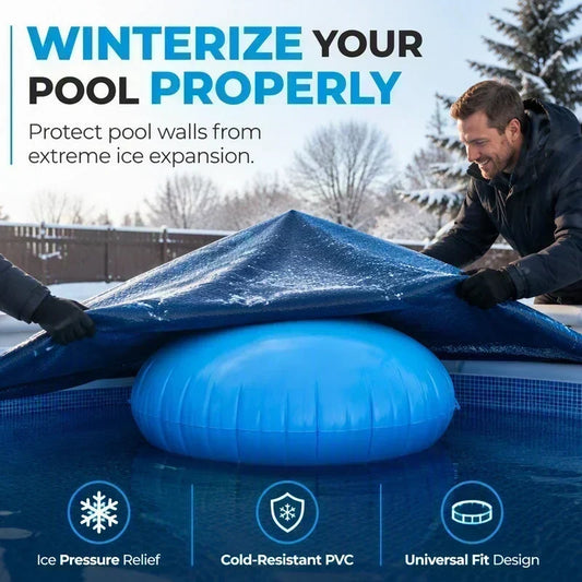 🎁2026 New Arrivals 50% OFF💥Round Inflatable Pool Winterizing Air Pillow – Ice Pressure Relief, Winter Pool Protector 🏊