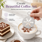 Buy 1 Get 1 Free☕Stainless Steel Coffee Latte Art Stencil Template