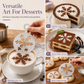 Buy 1 Get 1 Free☕Stainless Steel Coffee Latte Art Stencil Template