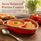 🎉This Week's Special Sales - 60% OFF✨Retro Ceramic Divided Baking Dish with Single Handle