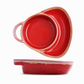 🎉This Week's Special Sales - 60% OFF✨Retro Ceramic Divided Baking Dish with Single Handle