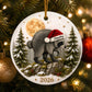 Lovable Viral Jimothy Raccoon Ceramic Ornament - Trending 2026 Keepsake