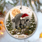 Lovable Viral Jimothy Raccoon Ceramic Ornament - Trending 2026 Keepsake