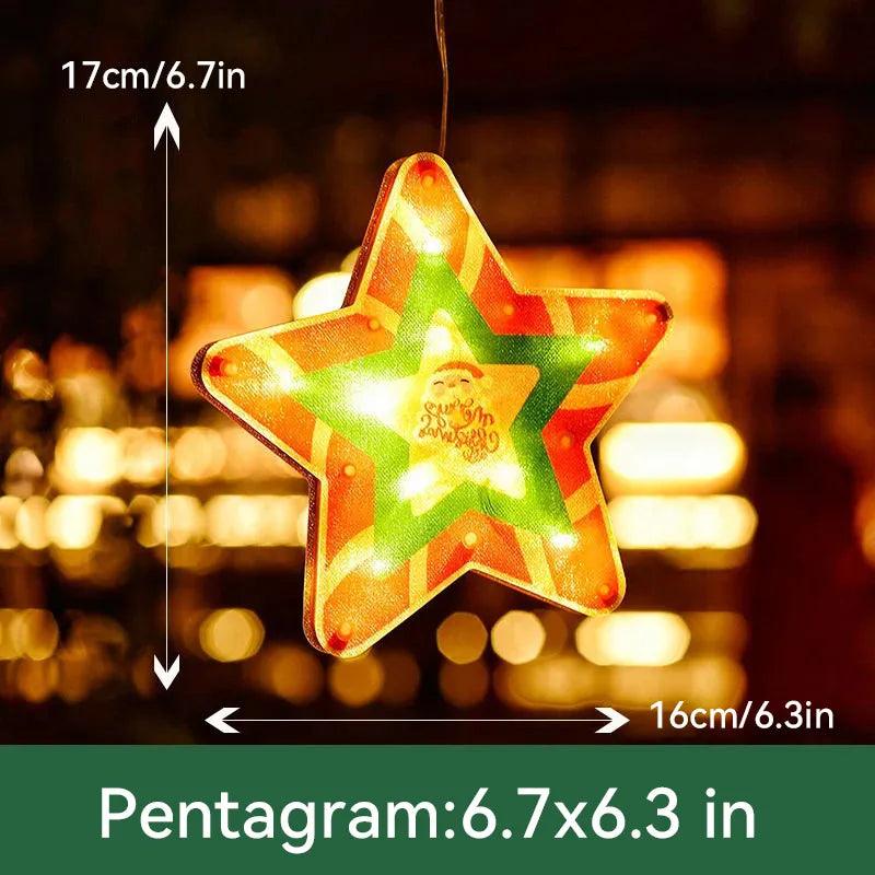 Big sale🎄Christmas Window Hanging Lights🎄 - dressowy