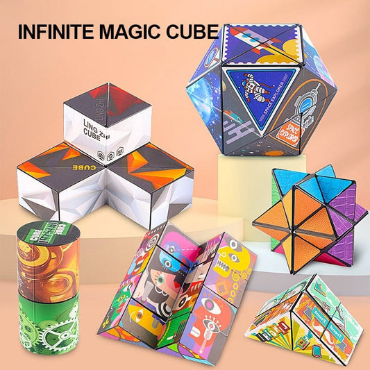 Buitengewone 3D magische kubus 