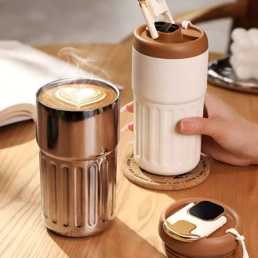 🎅Early Christmas Sale 49% OFF🎄 - Coffee Thermos With Temperature Display