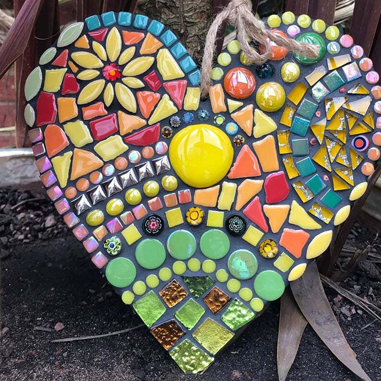 (🔥Hot sale-40% Off🔥)Large garden mosaic heart - dressowy