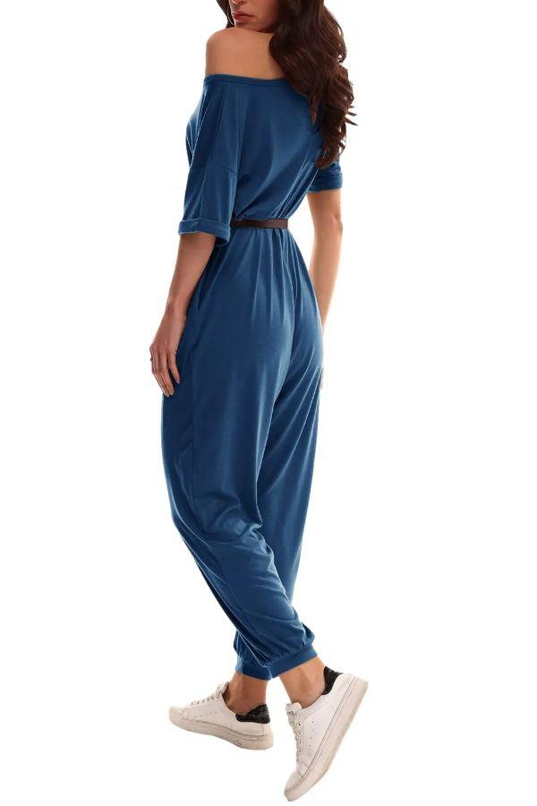 HOT SALE🔥Women's solid color ultra-loose jumpsuit overalls(BUY 2 FREE SHIPPING) - dressowy