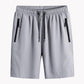 Men's Plus Size Ice Silk Stretch Shorts - dressowy