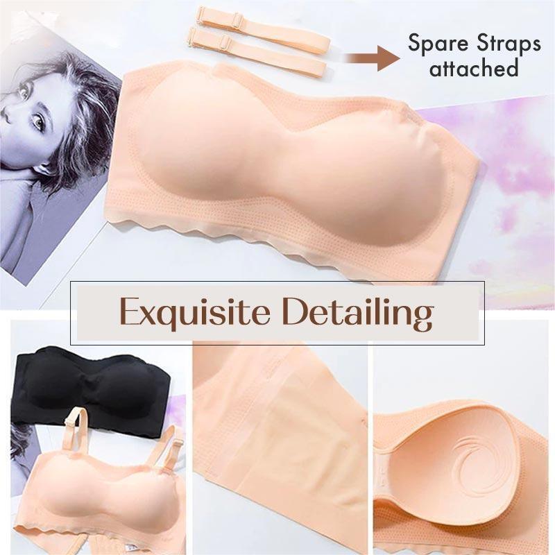 🌷Summer Sale - Plus size Sexy Strapless Invisible Push Up Bra - dressowy