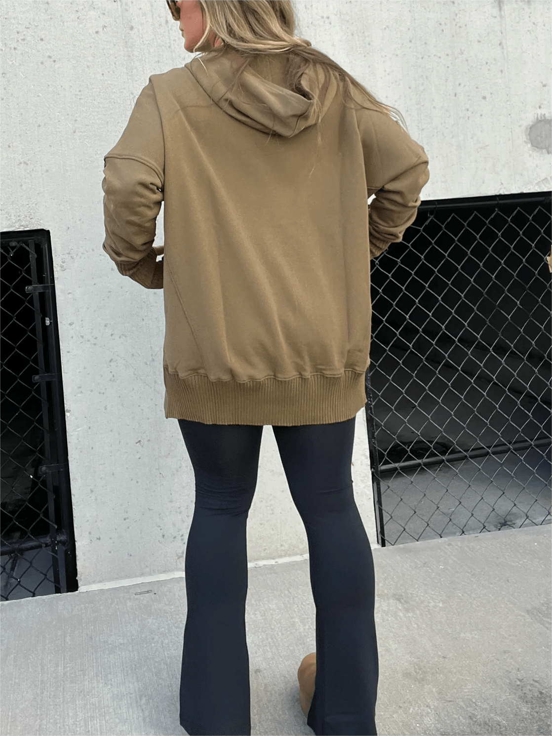Women's Oversized Hoodie With Thumb Holes (Free Shipping) - dressowy